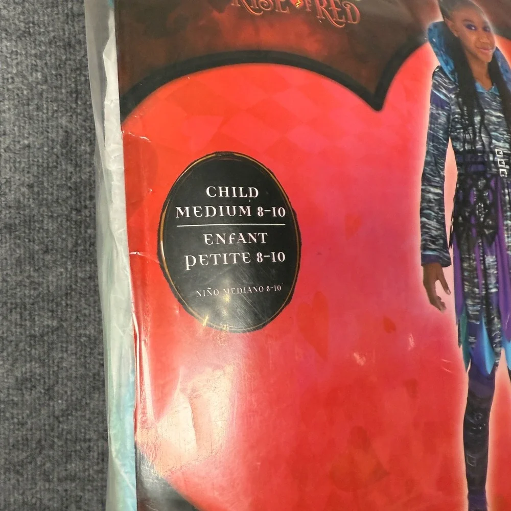 Disney Descendants Rise‎ Of Red Party Uliana Dress Leggings Costume